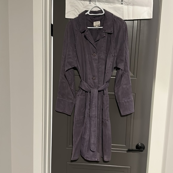 Wilfred Free jean trench coat - Picture 3 of 4